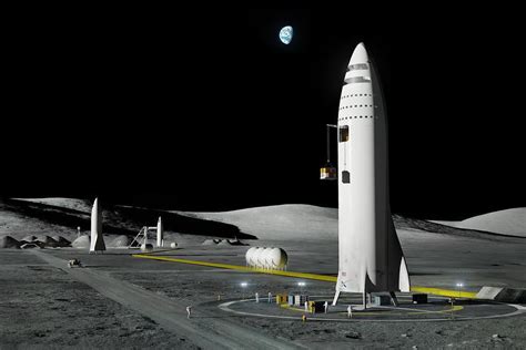 Elon Musk teases pictures of a SpaceX Moon base and Martian city - The ...