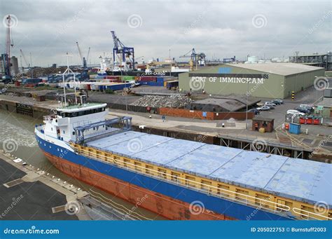 The Port of Immingham, Humber Estuary. England Editorial Stock Photo - Image of major, coast ...