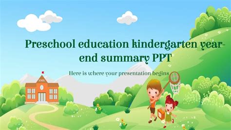 Best Free Kindergarten Summary Google Slide Themes And Powerpoint ...