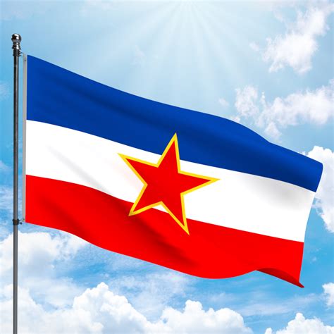 YUGOSLAVIA FLAG