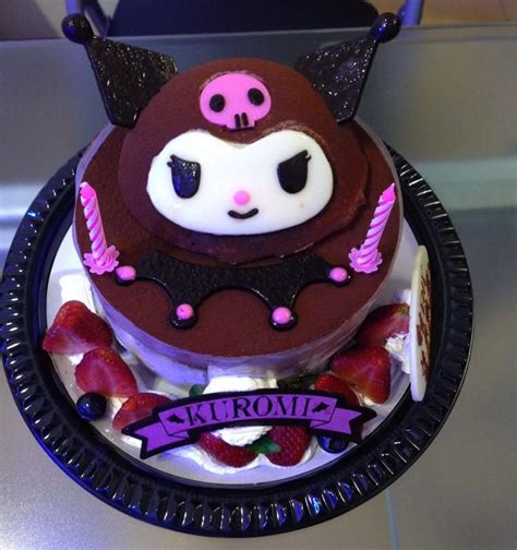 Kuromi cake in 2022 | Cake, Cake design, Desserts