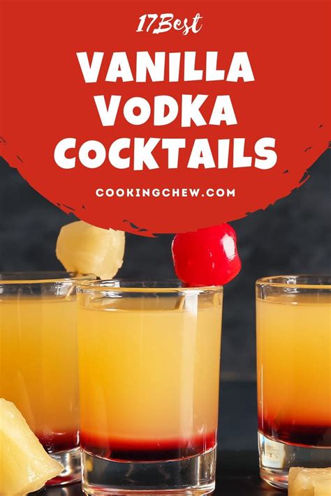 Delicious Vanilla Vodka Cocktails for Every Occasion