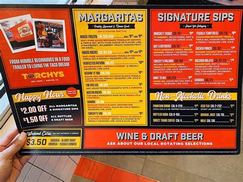 Online Menu of Torchys Tacos Restaurant, Houston, Texas, 77057 - Zmenu