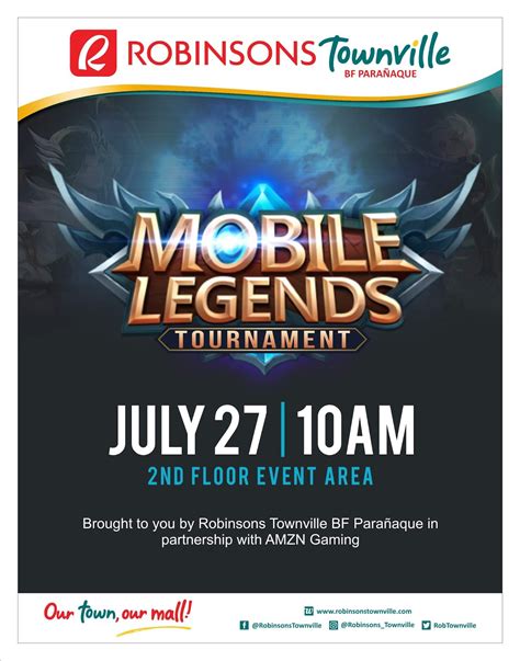 Mobile Legends Tournament at Robinsons Townville BF Homes