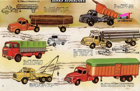 CATALOGUE DINKY TOYS FRANCE ANNEE 1965 CATALOG DINKY KATALOG DINKY - berliet all