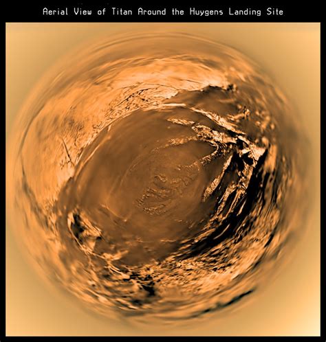 Titan Landing Pictures by Huygens Spacecraft | Space