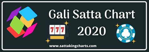 {*Live Result } Gali Satta Chart 2020 - Satta King Chart