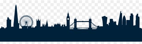 London Skyline Silhouette Template - Skyline London Silhouette Pan ...