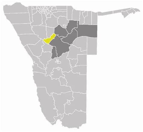 Wahlkreis Otjiwarongo In Otjozondjupa - MapSof.net