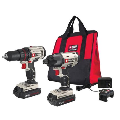 Shop PORTER-CABLE 2-Tool 20-volt Max Power Tool Combo Kit at Lowes.com