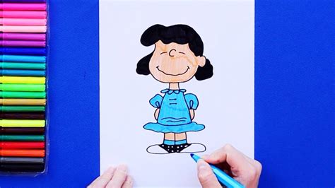 How To Draw Lucy Van Pelt From The Peanuts Lucy Van Pelt Drawing | Images and Photos finder