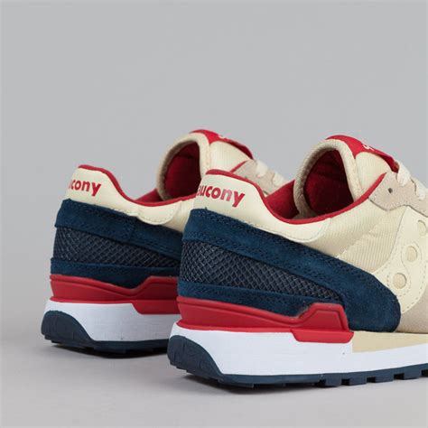 Saucony Shadow Original Shoes - Cream / Navy | Flatspot