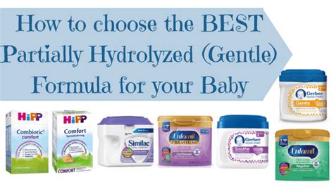 How to Choose the Best Partially Hydrolyzed (Gentle) Formula For your ...