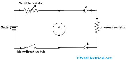 Circuit Diagram Of Shunt Type Ohmmeter