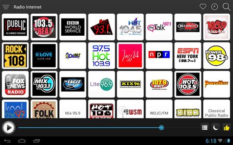 Myradiostream Stations