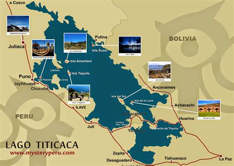 Lago Titicaca Map