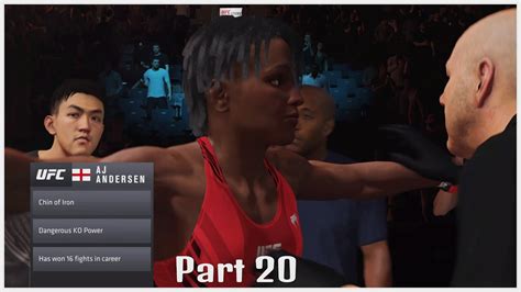 EA SPORTS UFC 4 Women's Career Mode Gameplay part 20 - YouTube