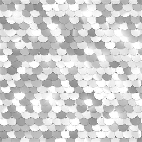 Silver Sequins Background stock vectors - iStock