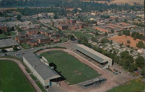 Aerial View of the University of Oregon Campus Eugene, OR