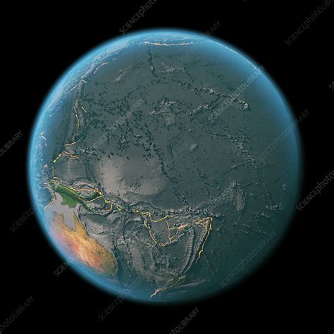 Global tectonics, Pacific Plate - Stock Image C029/6273 - Science Photo ...