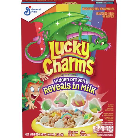 Lucky Charms™ Gluten Free Cereal Box (12 ct) 11.5 oz | General Mills ...