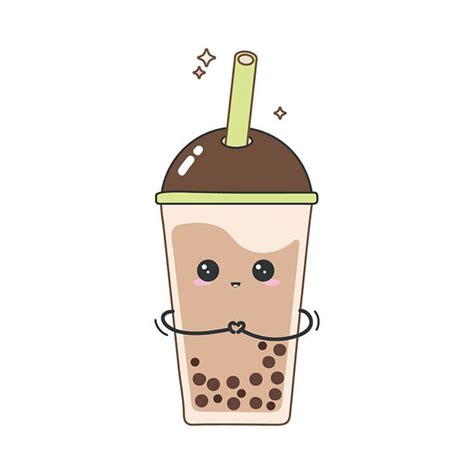 Cute Boba Drawings boba cute drawing Perfect for bubble tea lovers