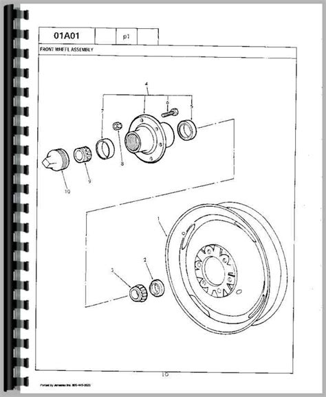 Ford 4000 Tractor Parts Manual