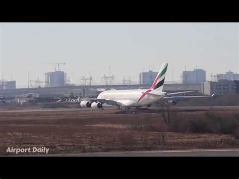 Airbus A380 takeoff - YouTube