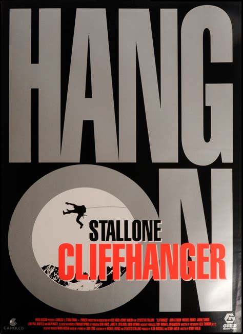 Original Sylvester Stallone poster for the Cliffhanger movie – Original Poster Shop