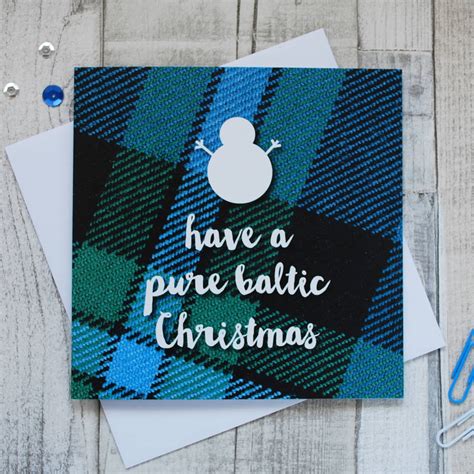 eight funny scottish christmas cards by hiya pal! | notonthehighstreet.com