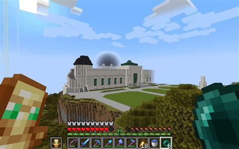 Griffith Observatory : r/Minecraft