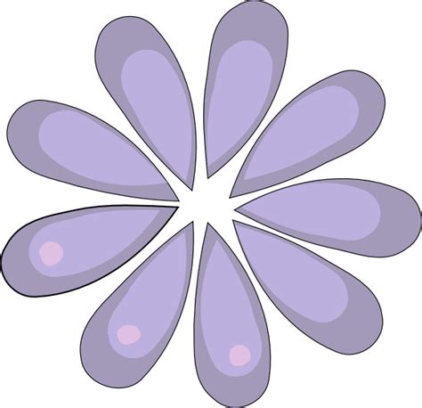 Flower 52 Clip Art at Clker.com - vector clip art online, royalty free ...