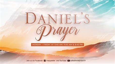 Daniel's Prayer - October 14, 2020 (11:45AM) - YouTube