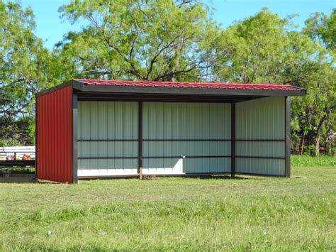 12' x 24' Loafing Shed - 12' x 24' - Mueller, Inc