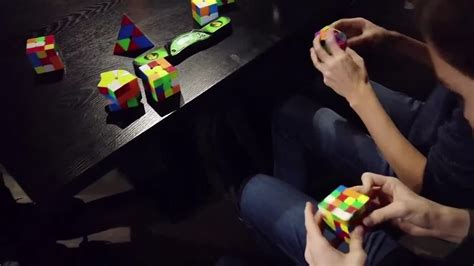 World Record: Solving a Rubik's Cube blindfolded