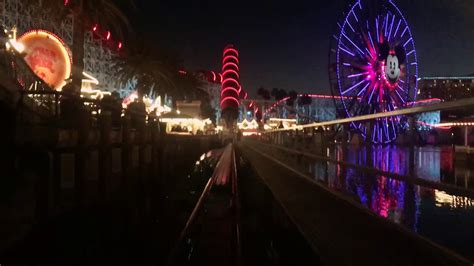 Incredicoaster night POV- Disney's California Adventure - YouTube