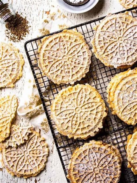 Italian Pizzelle Cookies - Baking A Moment