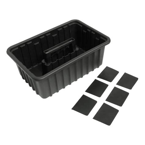 Plastic Organizer Tray with Dividers | Homak Manufacturing