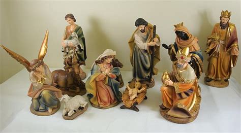 Large Nativity Set - 10 inch Resin figures