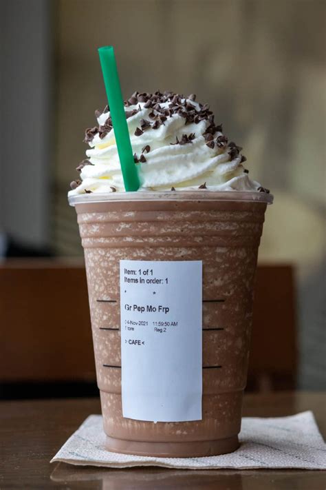 Starbucks Peppermint Mocha Frappuccino: Drink Overview » Grounds to Brew