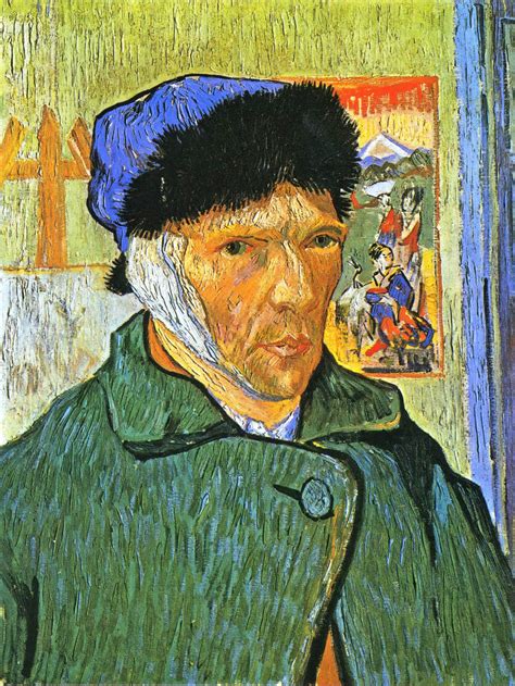 Courtauld 01-1 Vincent Van Gogh - Self-Portrait with Bandaged Ear