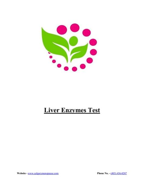 Liver Enzymes Test