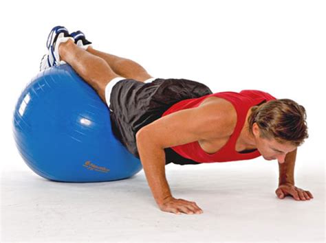 How to Do Push-Ups with an Exercise Ball - dummies