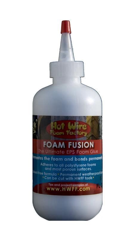 Foam Fusion Glue 8oz | Foam glue, Foam factory, Styrofoam crafts