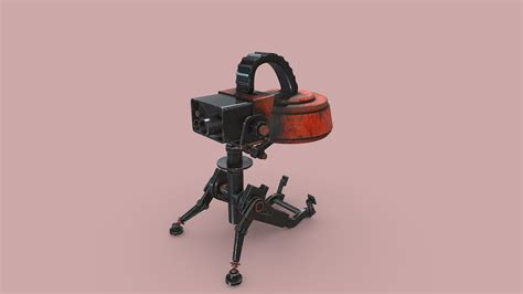 TF2 Engineer Turret - Buy Royalty Free 3D model by Anselnick [bbdd589] - Sketchfab Store