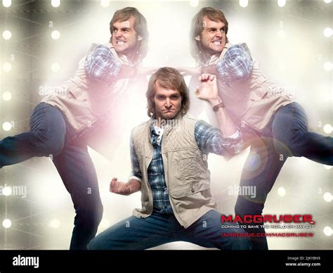 WILL FORTE POSTER, MACGRUBER, 2010 Stock Photo - Alamy