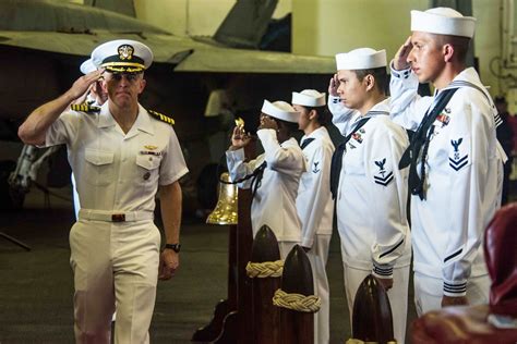 USS Ronald Reagan Welcomes New Commanding Officer in At-Sea Ceremony > U.S. Indo-Pacific Command ...