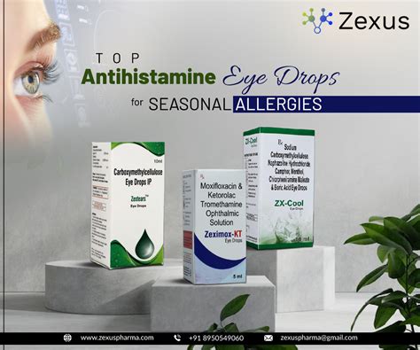 Top Antihistamine Eye Drops for Seasonal Allergies