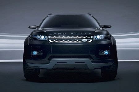 Land Rover Black and Silver LRX Hybrid Concept - paultan.org