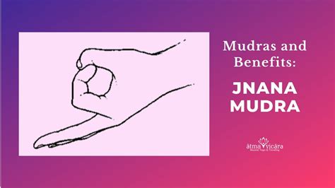 Mudras and Benefits: Jnana Mudra - YouTube